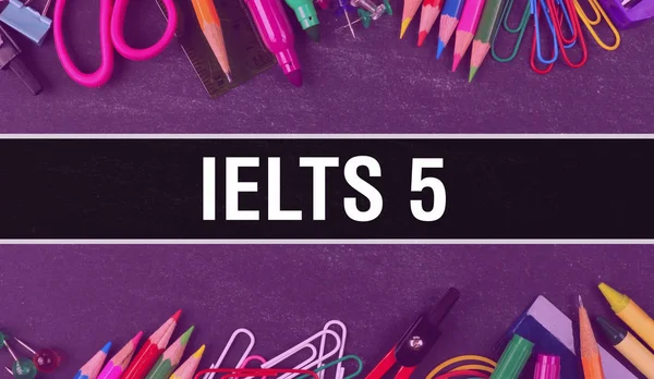 Ielts 5 tekst napisany na tle edukacji Powrót do szkoły — Zdjęcie stockowe